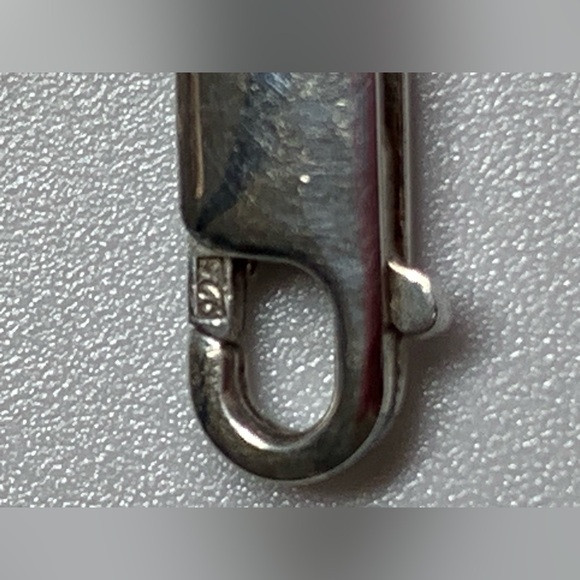 Silpada Vintage RARE Sterling Link & Amber Tennis Bracelet - Picture 7 of 14